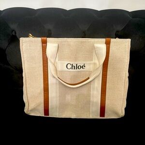 Beige Chloe Diaper bag/tote